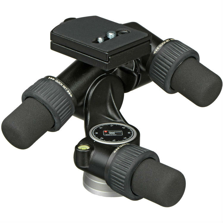 Manfrotto 405 Geared Testa/ Testa a Cremagliera