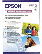 Epson Carta Premium Lucida A3+ 20 fogli