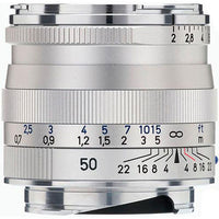 Carl Zeiss Planar-ZM 50mm F2.0 T* argento