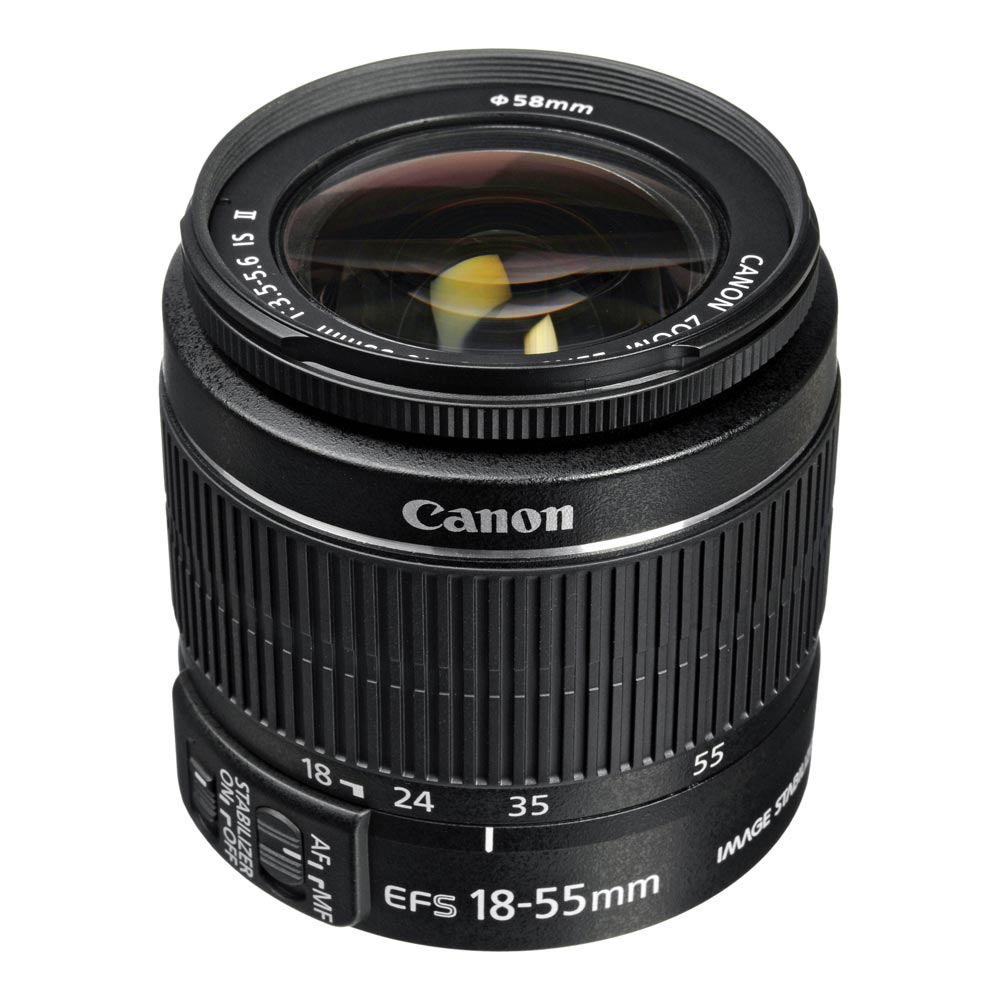 Canon EF-S 18-55mm f/3.5-5.6 IS II objectief