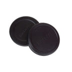 Caruba LB-OL2 Rear Lens Cap and Body Cap for MFT