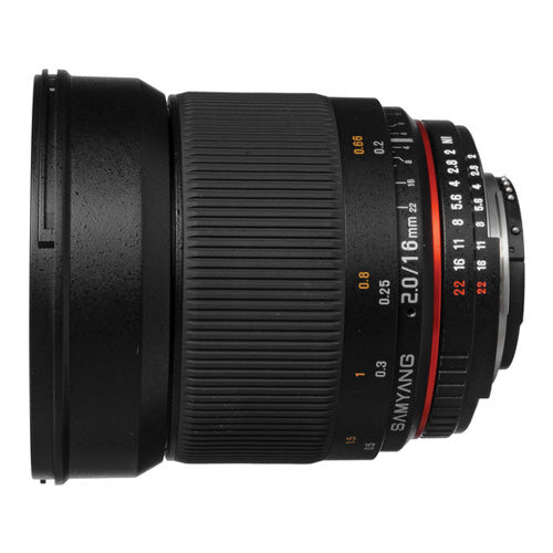 Samyang 16mm f/2.0 ED AS UMC CS Canon
