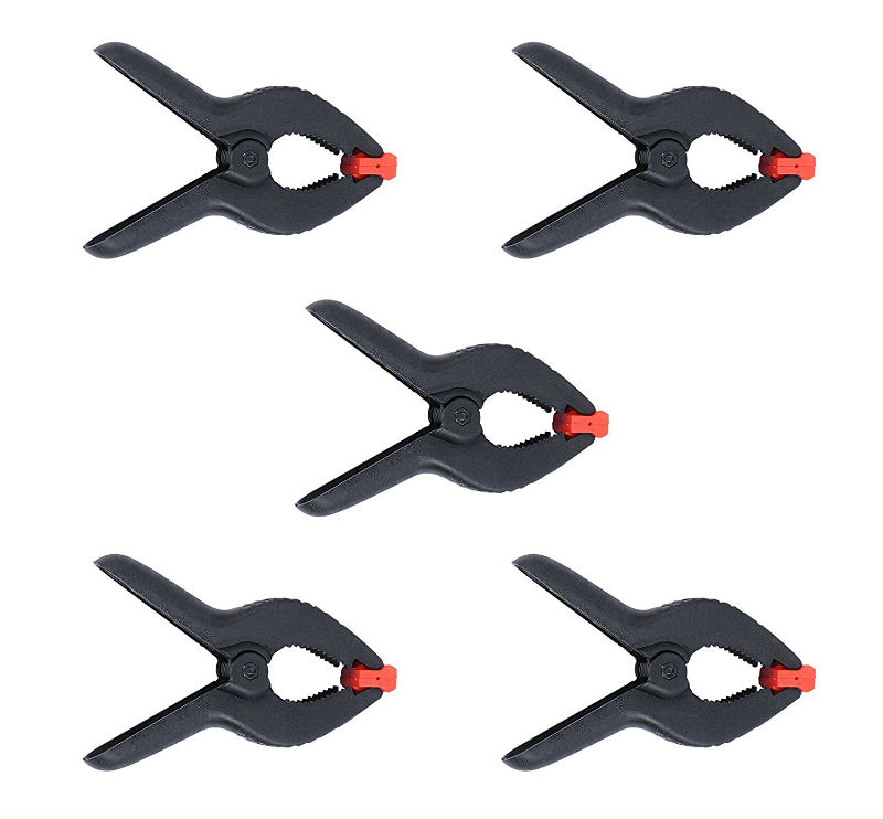 Bresser BR-54 multi clamps set (5x) for cloths, paper or reflector panels