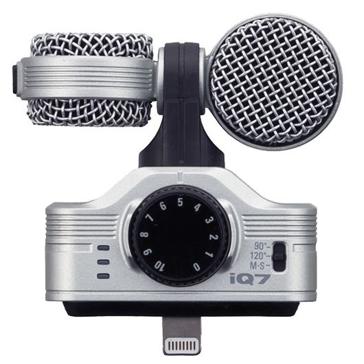 Zoom iQ7 MS Stereo Microphone for iPhone and iPad