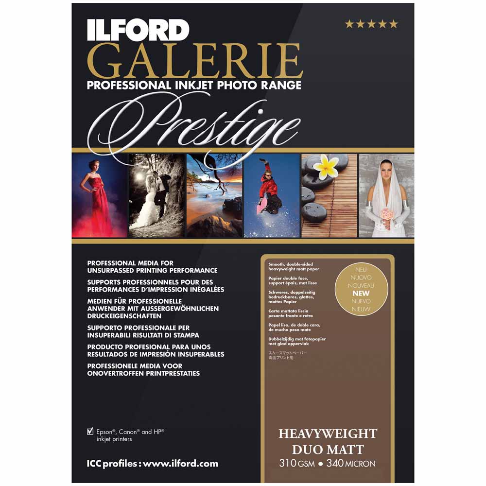 Ilford GALERIE Prestige Heavyweight DUO Matte A4 50 sheets