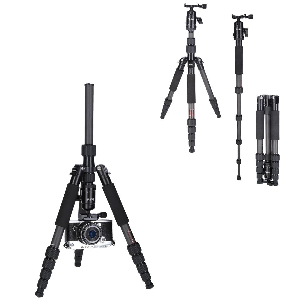 Rollei Compact Traveler No.1 carbon tripod black