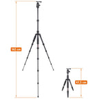 Rollei Compact Traveler No.1 carbon tripod black
