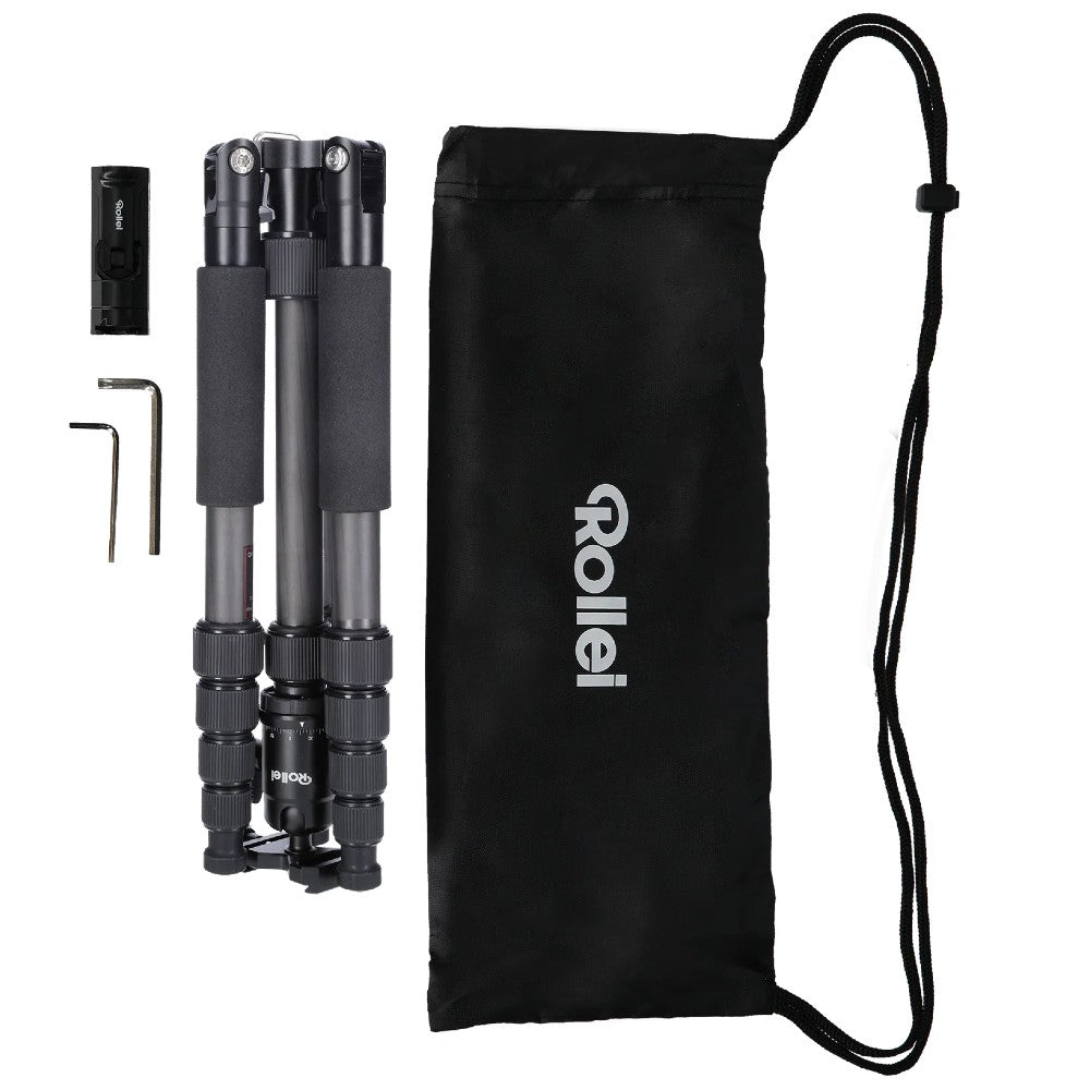 Rollei Compact Traveler No.1 carbon tripod black