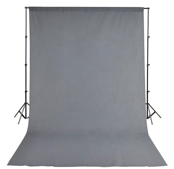 Bresser BR-D23 Support 240X300cm + Background Cloth 250x300cm Grey