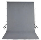 Bresser BR-D23 Support 240X300cm + Background Cloth 300x400cm Grey