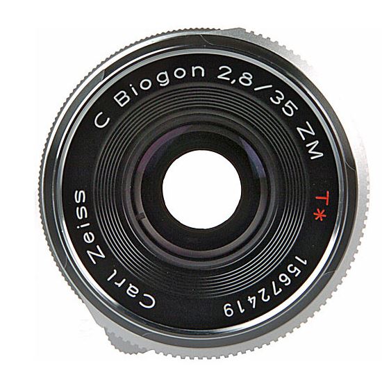 Zeiss 35mm f/2.8 C-Biogon T* argento ZM (Zeiss-Leica)