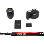 Canon EOS 80D + 18-135mm iS nano-USM