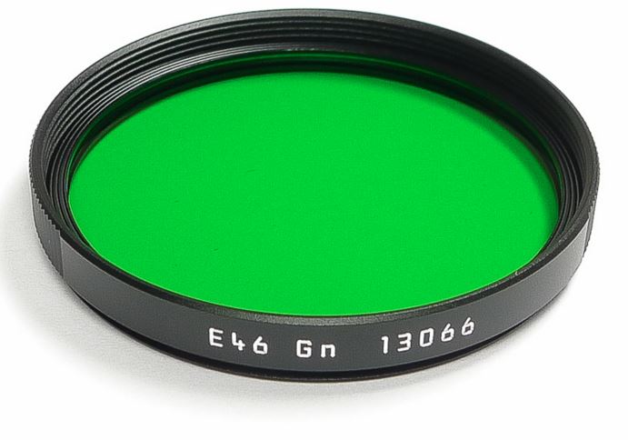 Leica 13066 Filtro Verde E 46 nero
