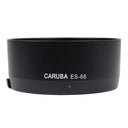 Caruba ES-68 paraluce nero per Canon EF 50mm f/1.8