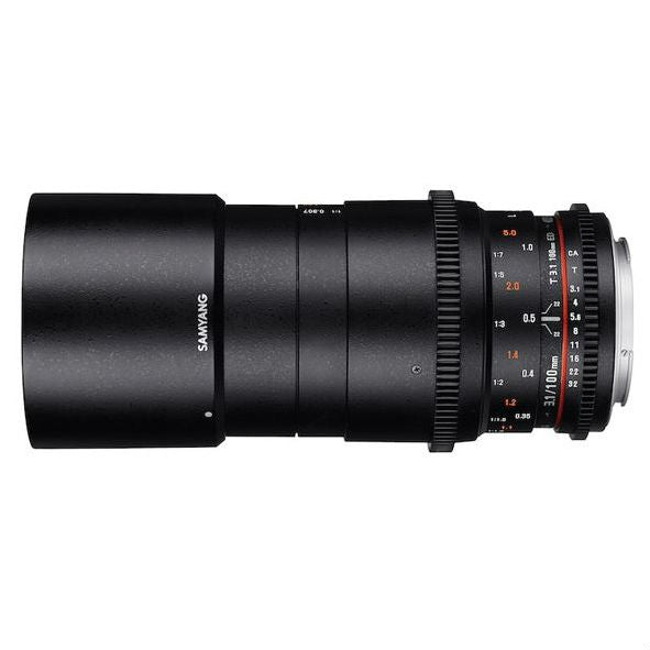 Obiettivo Samyang 100mm T3.1 VDSLR Macro MFT