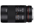 Obiettivo Samyang 100mm F2.8 Macro MFT