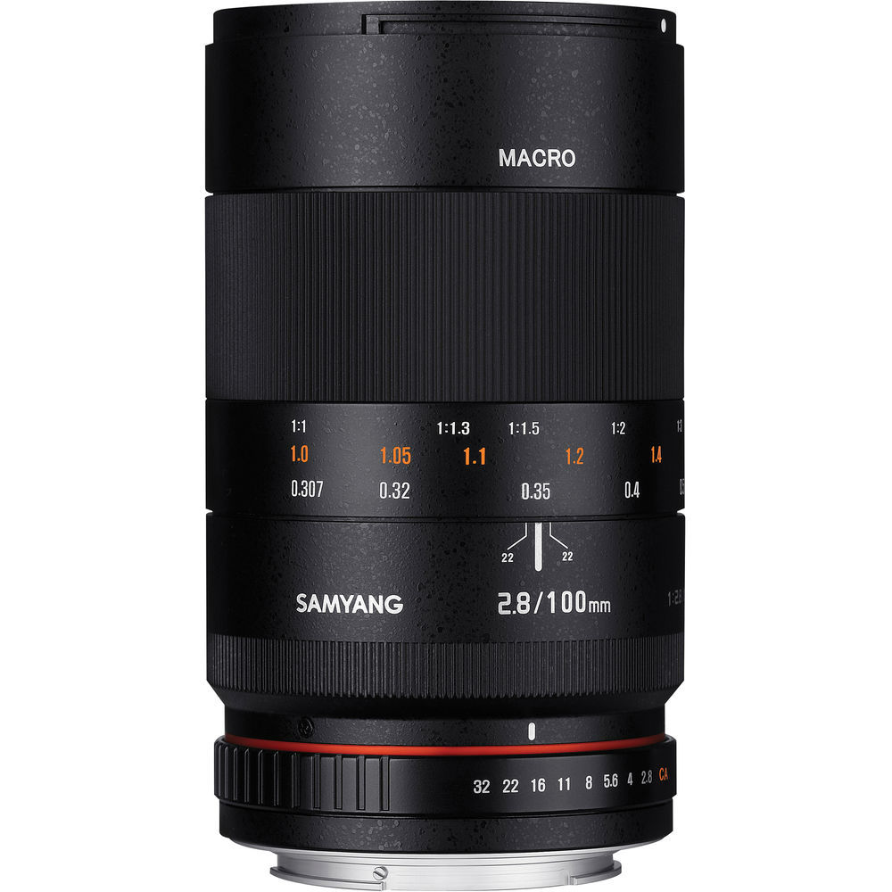 Obiettivo Samyang 100mm F2.8 Macro MFT