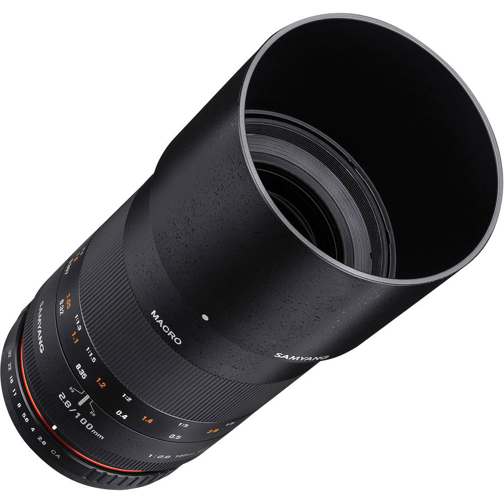 Obiettivo Samyang 100mm F2.8 Macro MFT