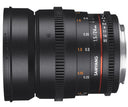 Samyang 24mm T1.5 VDSLR ED AS IF UMC II E-Attacco