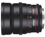 Samyang 24mm T1.5 VDSLR ED AS IF UMC II E-Attacco