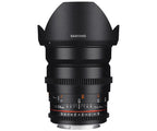 Samyang 24mm T1.5 VDSLR ED AS IF UMC II E-Attacco