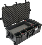 Custodia protettiva Nera Peli™ 1615 Air con set di divisori TrekPak