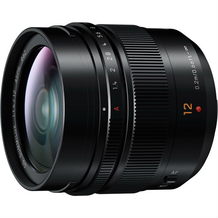 Panasonic Leica DG Summilux 12mm F1.4 ASPH nero