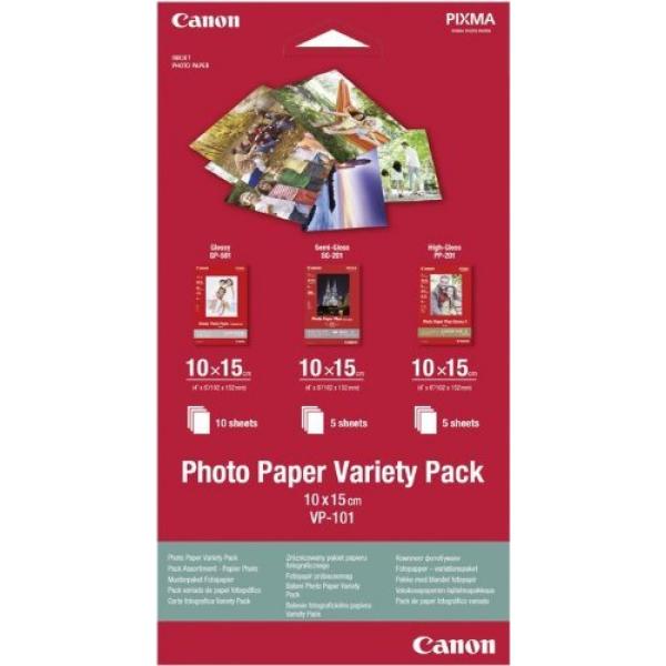 Canon VP-101 Photo paper Variety Pack 10x15cm 2x5 sheet