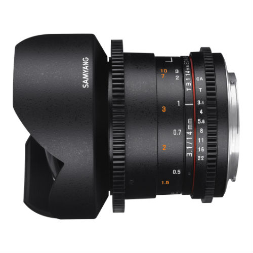 Samyang 14mm T3.1 ED AS IF UMC Sony-E II VDSLR