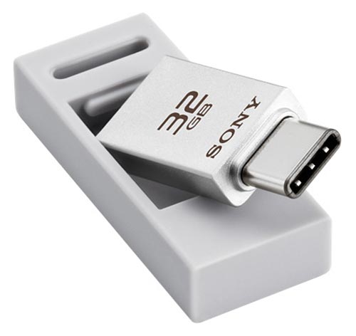 Sony Type C & A 32GB 3.1 130MB/s USB + Type C USB Stick (USM32CA1)