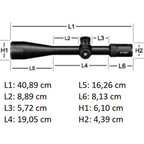 Vortex Cannocchiale Oro Eagle HD 15-60x52 con mirino ECR-1 SFP (MOA)