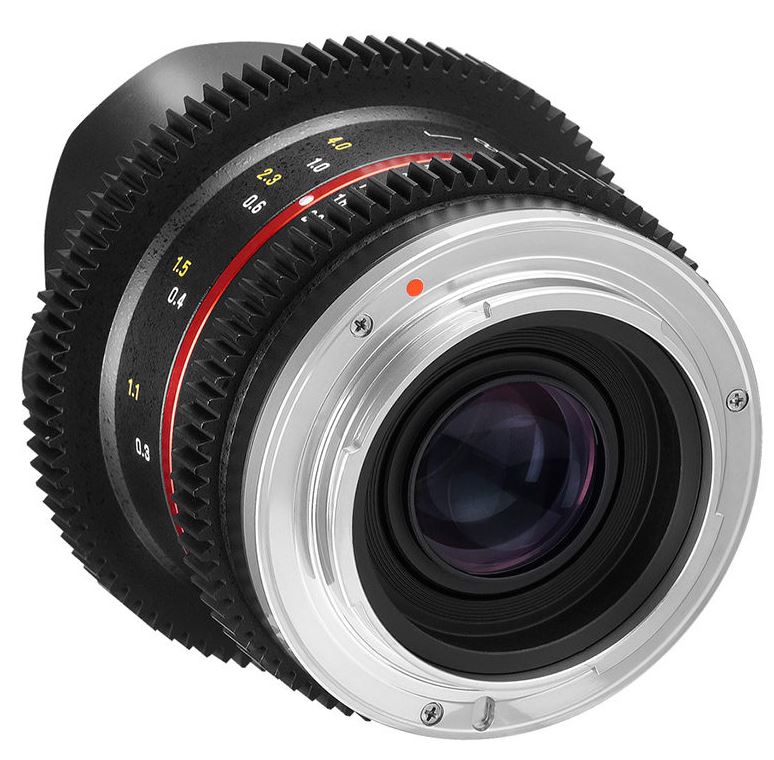 Samyang 8mm T3.1 Cine UMC Fisheye II Sony E-attacco