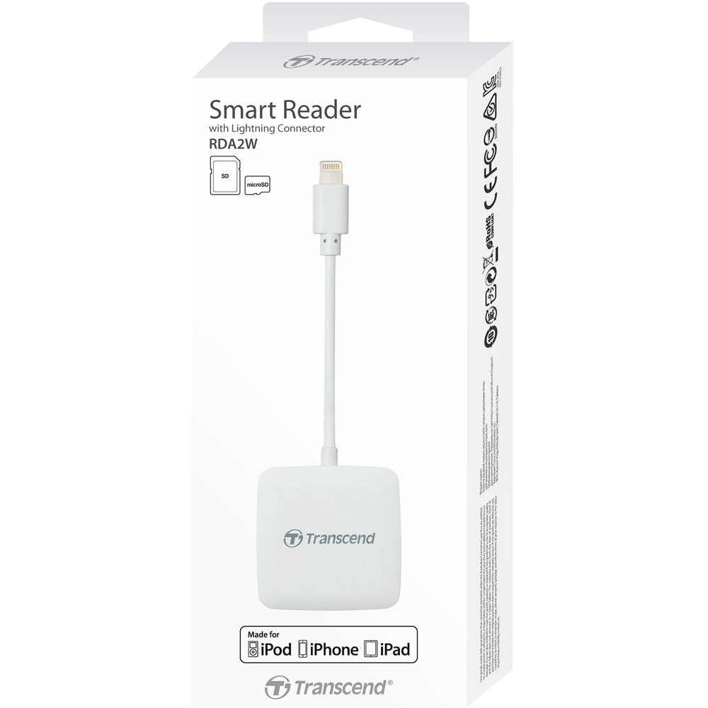 Transcend USB 2.0 Card Reader, Lightning