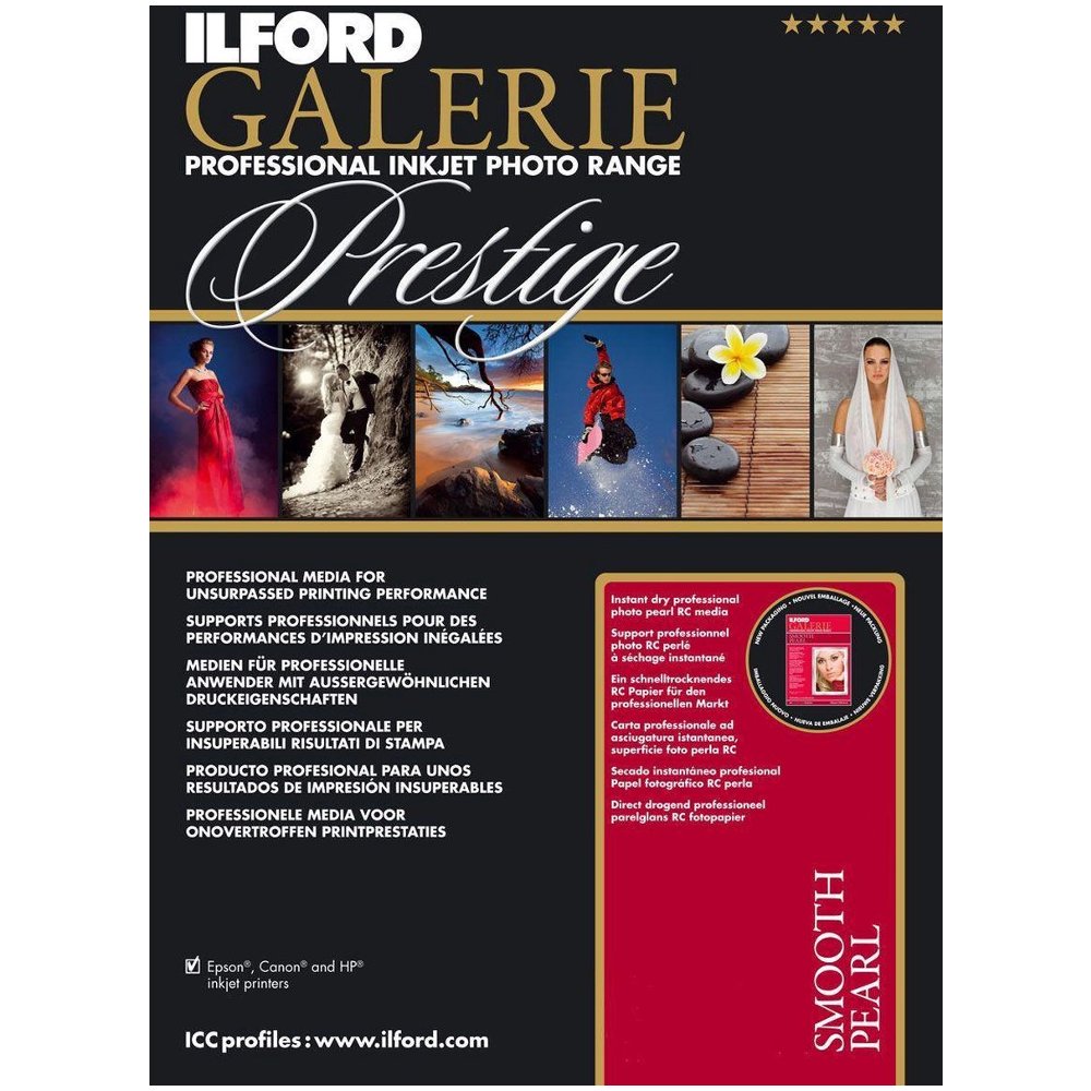 Ilford Prestige Smooth Pearl A3 Plus 25 sheets 310g