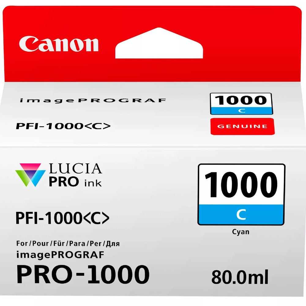 Canon PFI-1000C Ciano