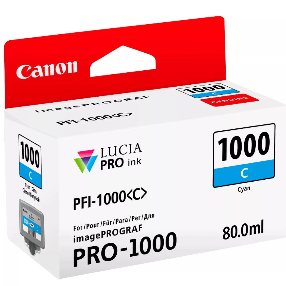 Canon PFI-1000C Ciano
