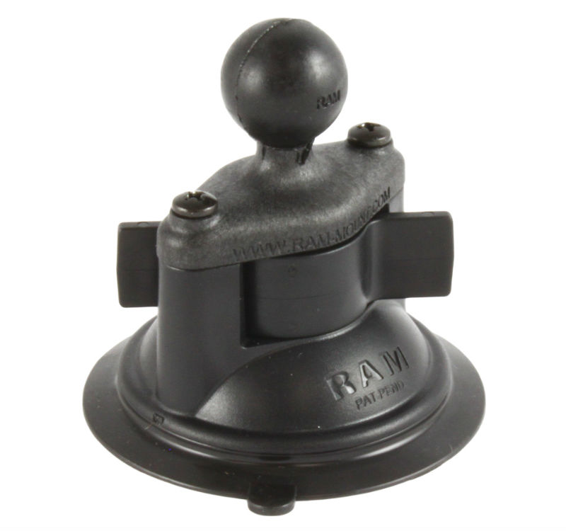 Rammount testa sferica Composite 3.3" Suction Cup 1"