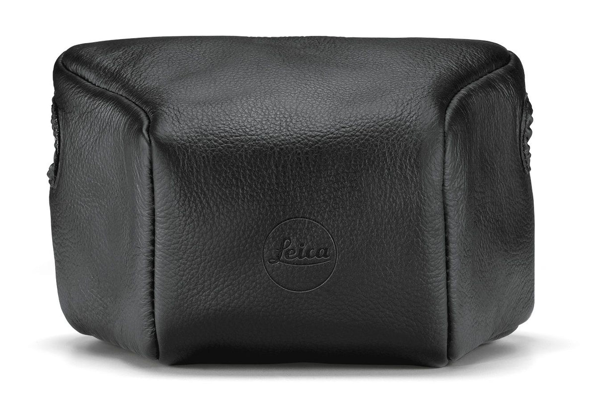 Leica 14894 custodia in cuoio nera grande