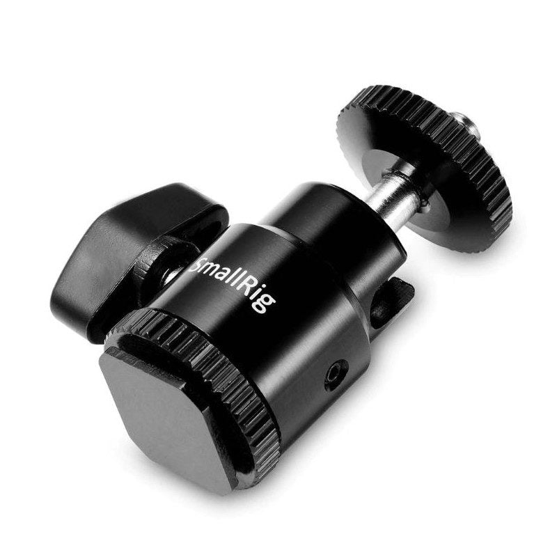 SmallRig 761 Nuovo attacco a slitta calda per fotocamera da 1/4" con vite aggiuntiva da 1/4