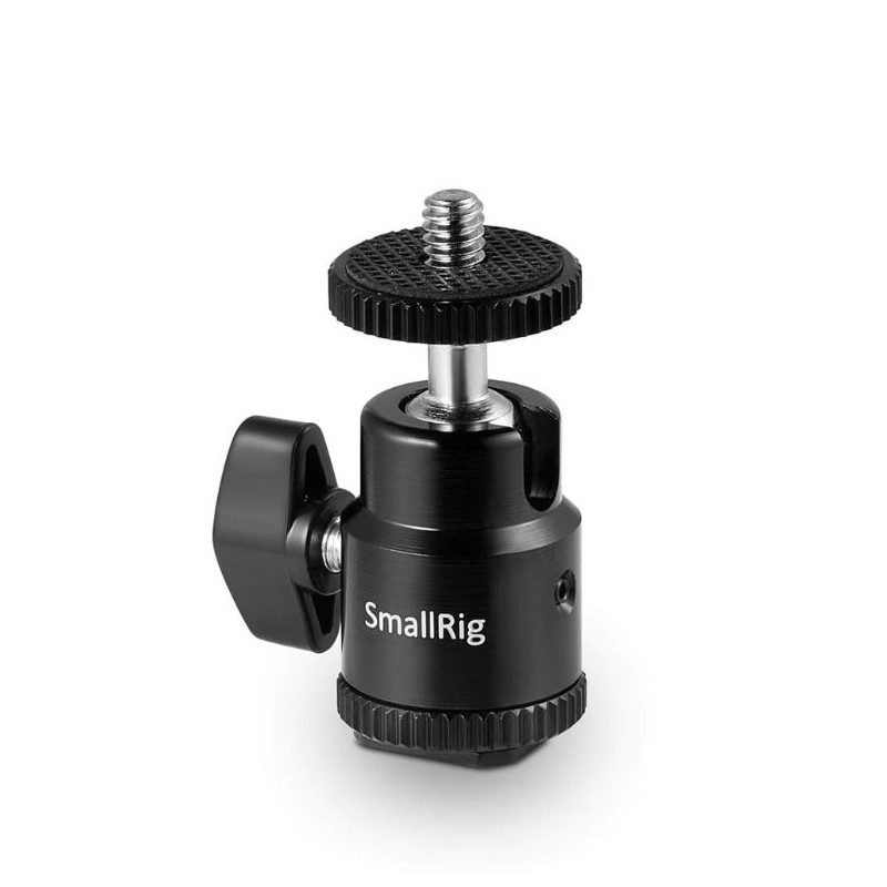SmallRig 761 Nuovo attacco a slitta calda per fotocamera da 1/4" con vite aggiuntiva da 1/4