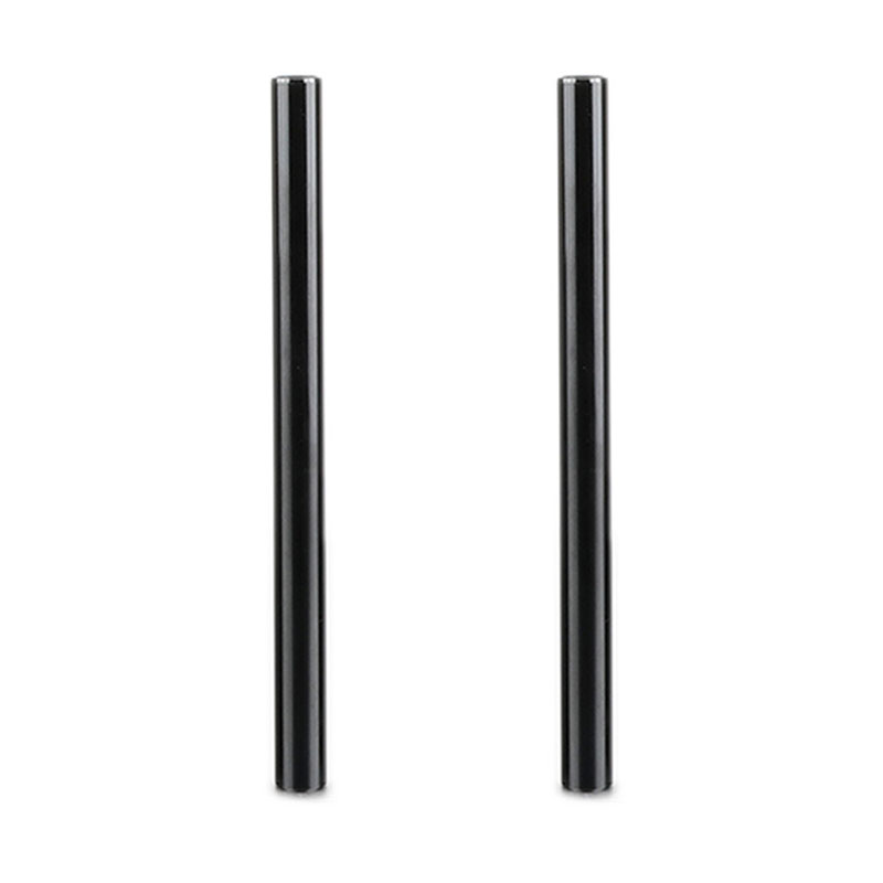 SmallRig 1051 2pcs 15mm Black Aluminum Alloy Rod (M12-20cm) 8"