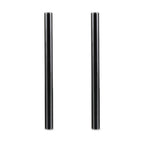 SmallRig 1051 2pcs 15mm Black Aluminum Alloy Rod (M12-20cm) 8"