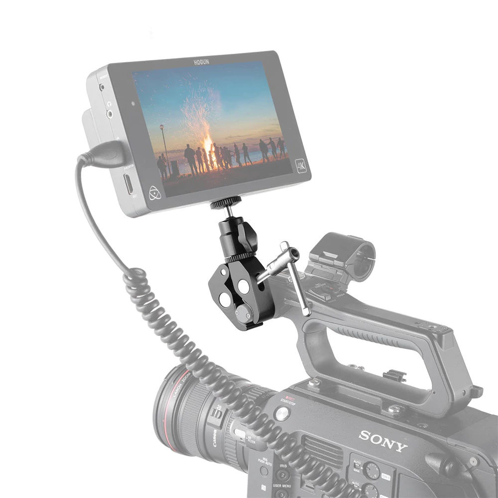 SmallRig 1124 Clamp Mount V1 with Ball Head Mount and CoolClamp