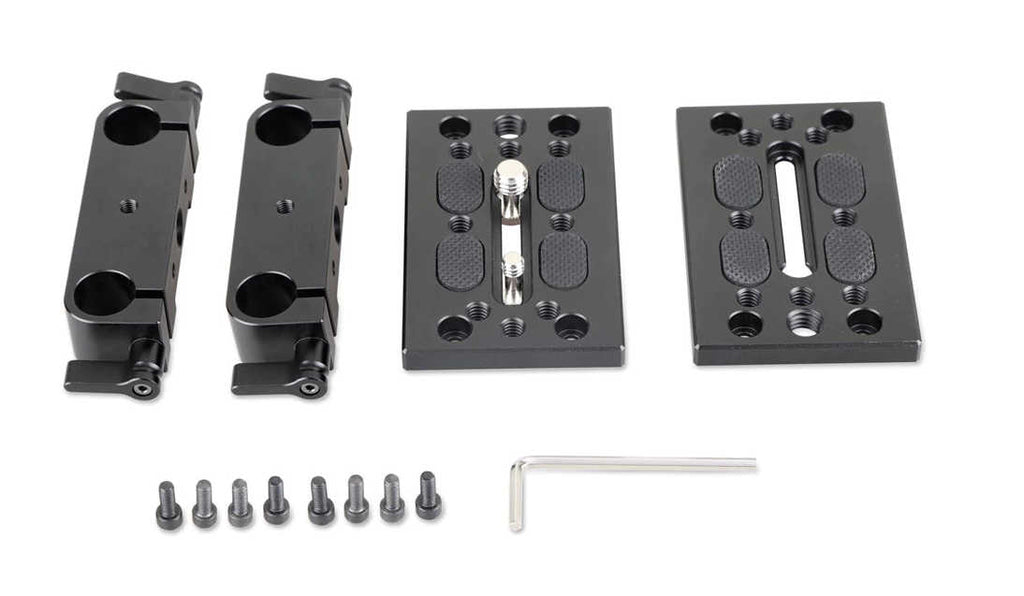 SmallRig 1798 Kit di montaggio treppiede con blocco guida da 15mm