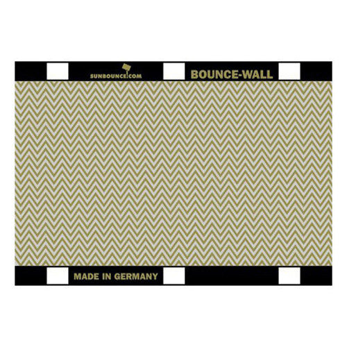 Sunbounce Reflector 20x28cm ZEBRA gold/silver for BOUNCE-WALL