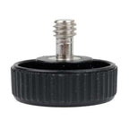 Caruba adapter screw 1/4"M - 1/4"F with plastic grip - short
