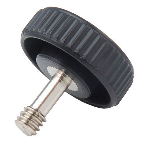 Caruba adapter screw 1/4"M - 1/4"F with plastic grip - long