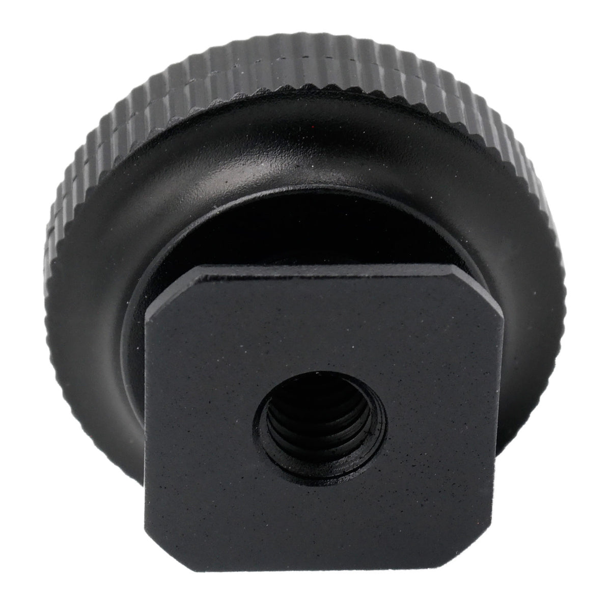 Adattatore hotshoe Caruba - Universal hotshoe -> 1/4" con filettatura maschio (con distanziatore)