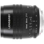 Lensbaby Velvet 85 Nero Sony E