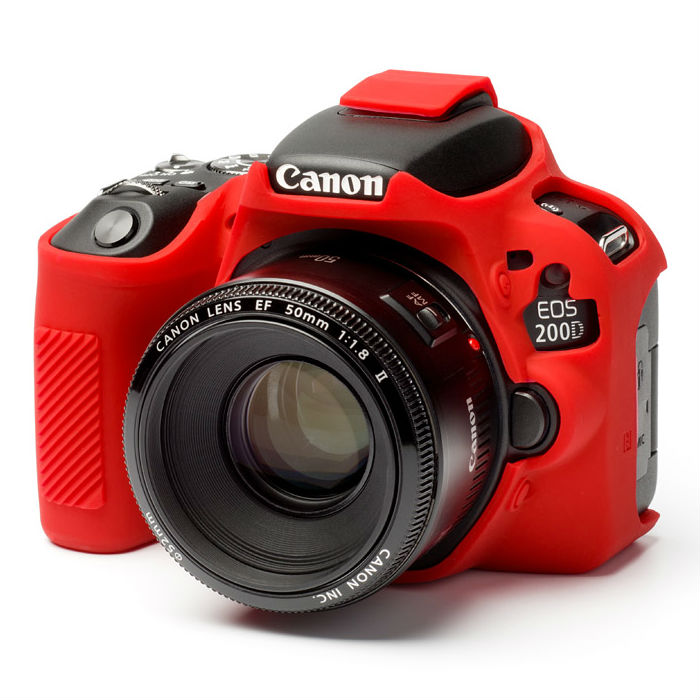 EasyCover Canon 200D Rosso